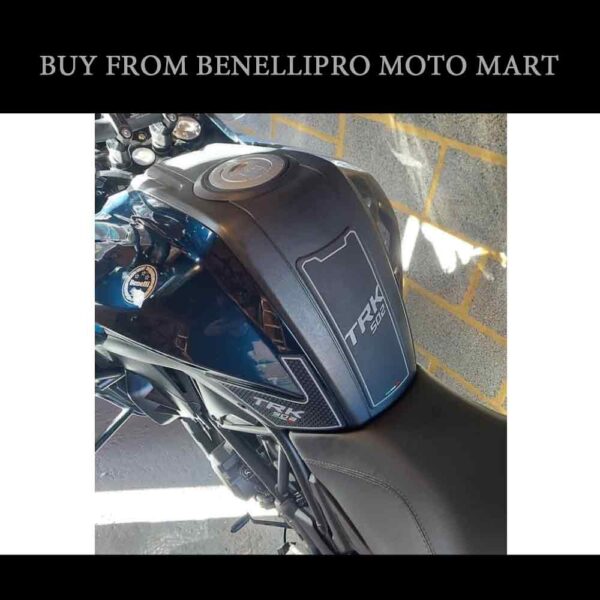 Tankpad Harz 3D Für Benelli TRK 502 – Kratzschutz, Dark Blue
